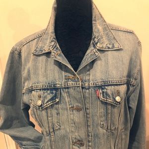 Vintage Levi Denim Jean Jacket Sz Large